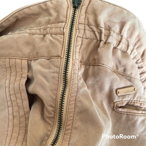 WILFRED Aritzia Casbah Pant Tan Ten 100% Lyocell - Picture 11 of 11